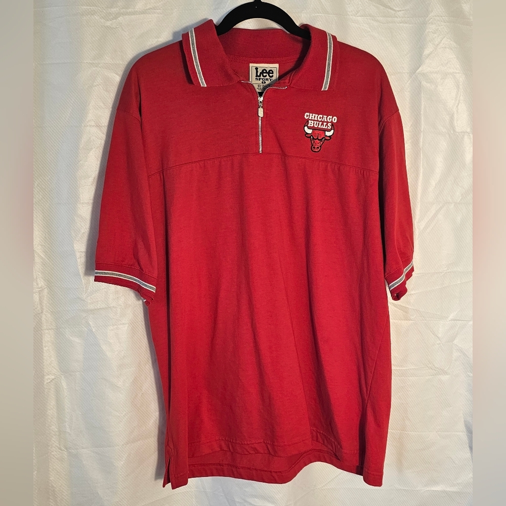 Vintage Lee Sport Chicago Bulls Polo